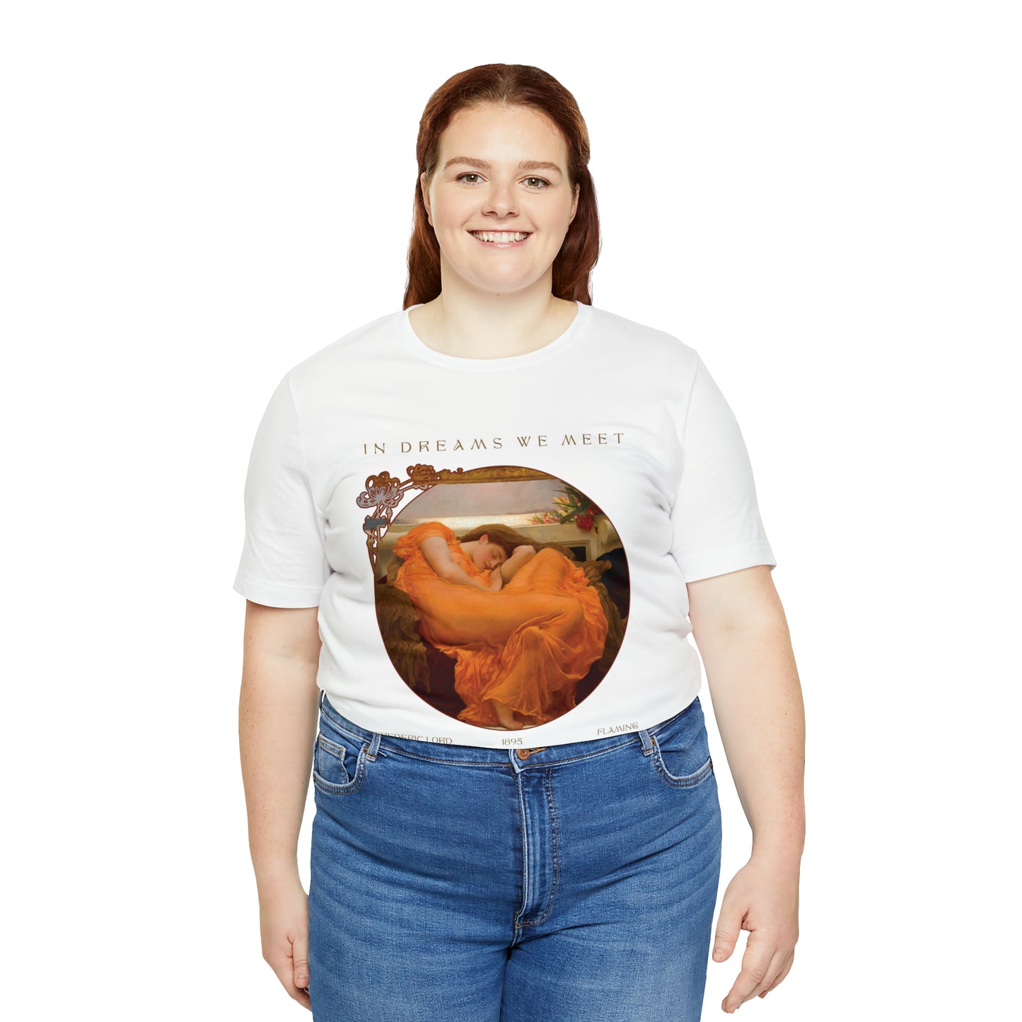 Exclusive Design 'Flaming June' by Fredric Leighton - Unisex Jersey Short Sleeve Tee