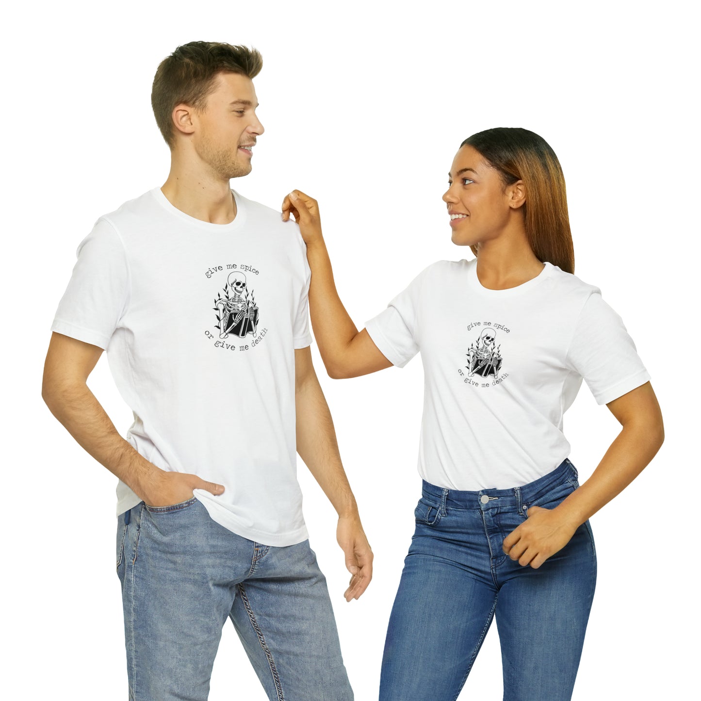 Give Me Spice Tshirt Unisex Jersey Short Sleeve Tee
