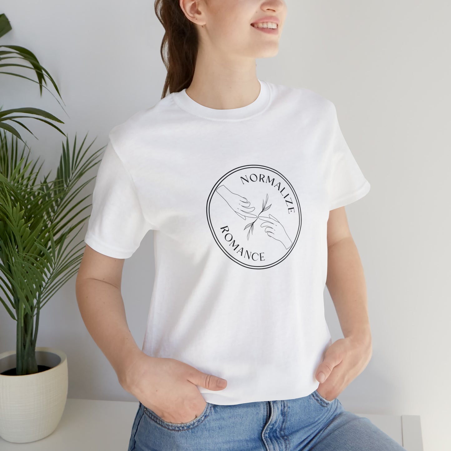 Normalize Romance T-shirtUnisex Jersey Short Sleeve Tee