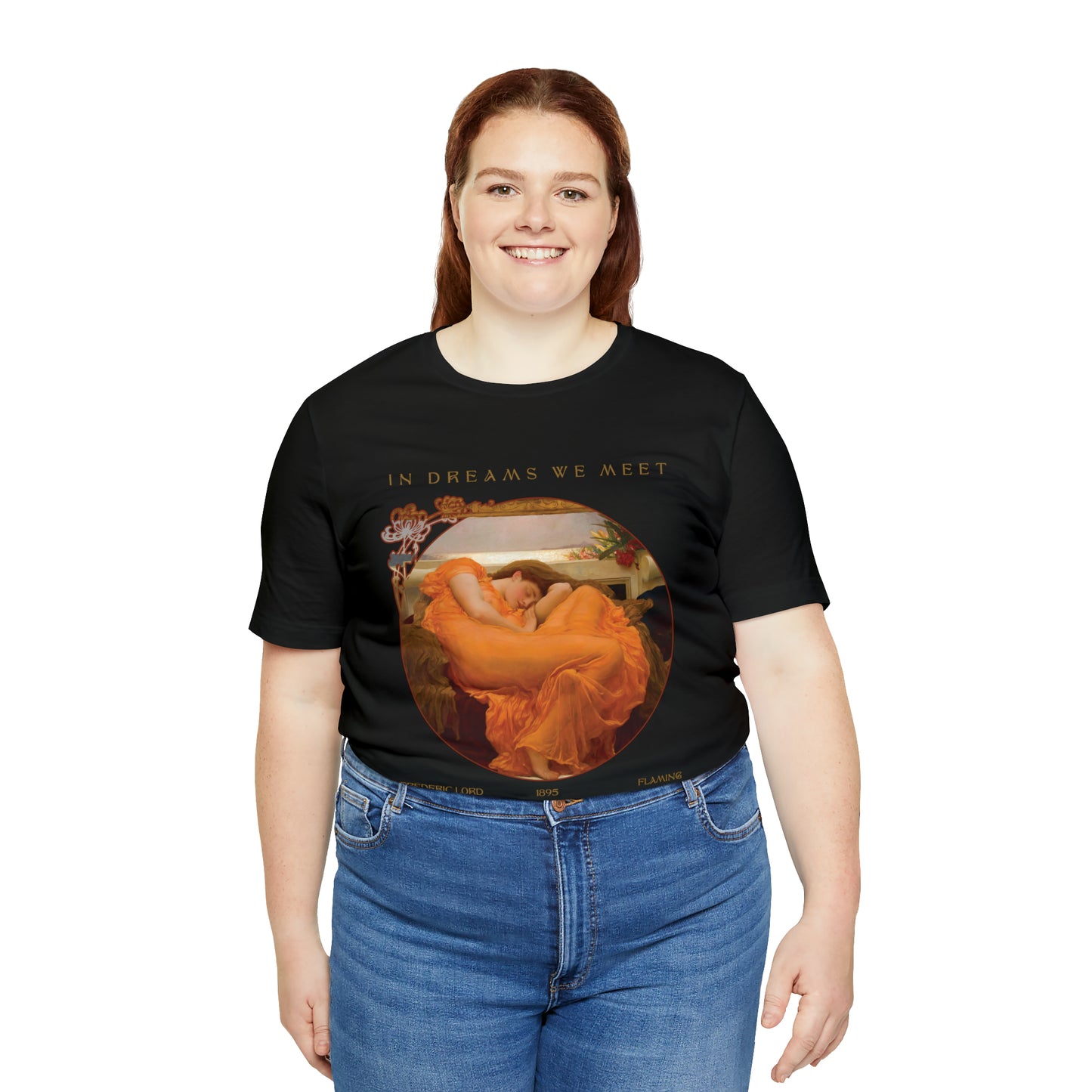 Exclusive Design 'Flaming June' by Fredric Leighton - Unisex Jersey Short Sleeve Tee