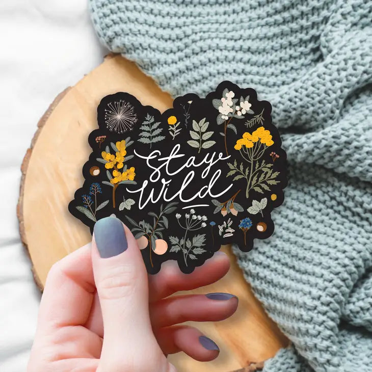 Stay Wild Sticker, 3-inch