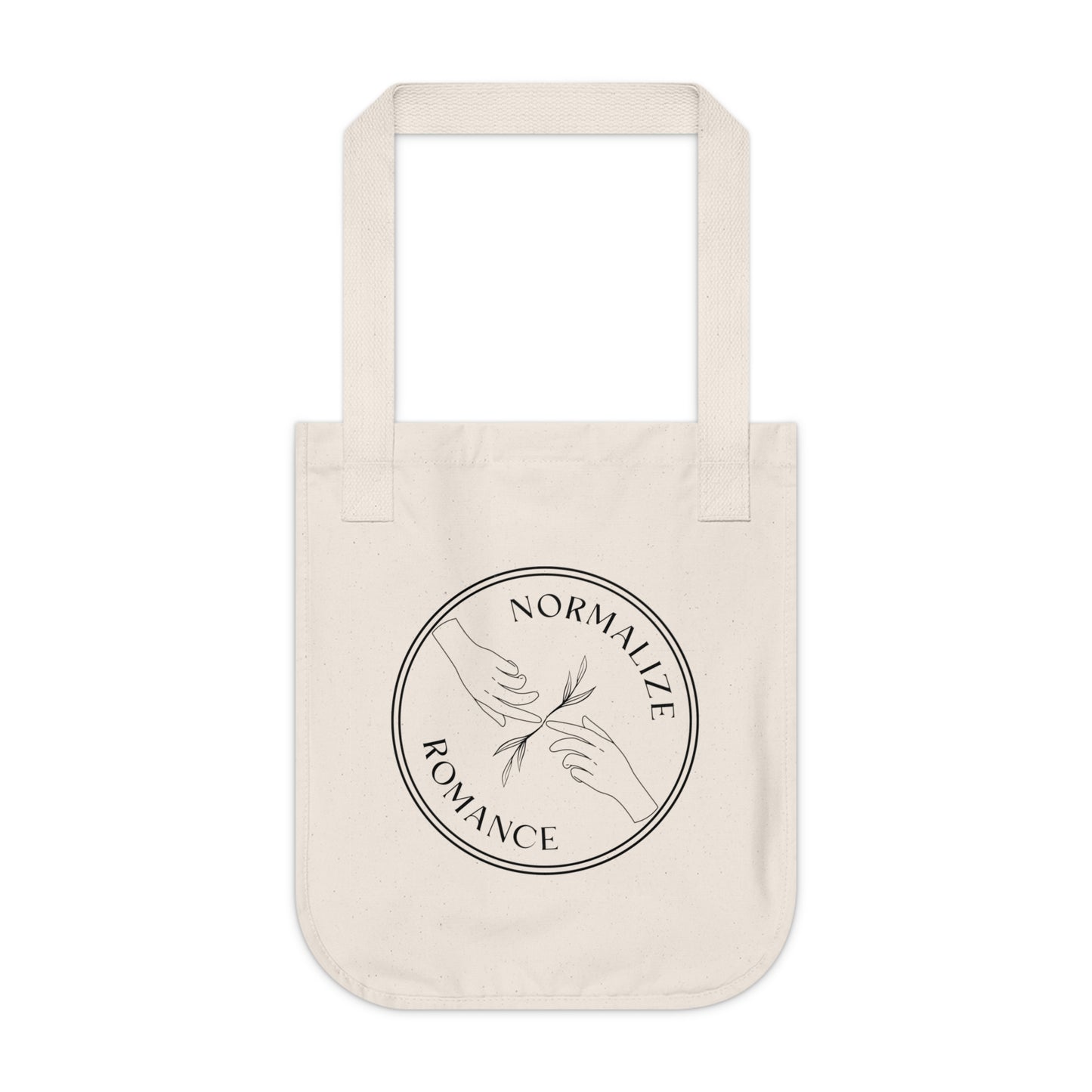 Normalize Romance- Organic Canvas Tote Bag